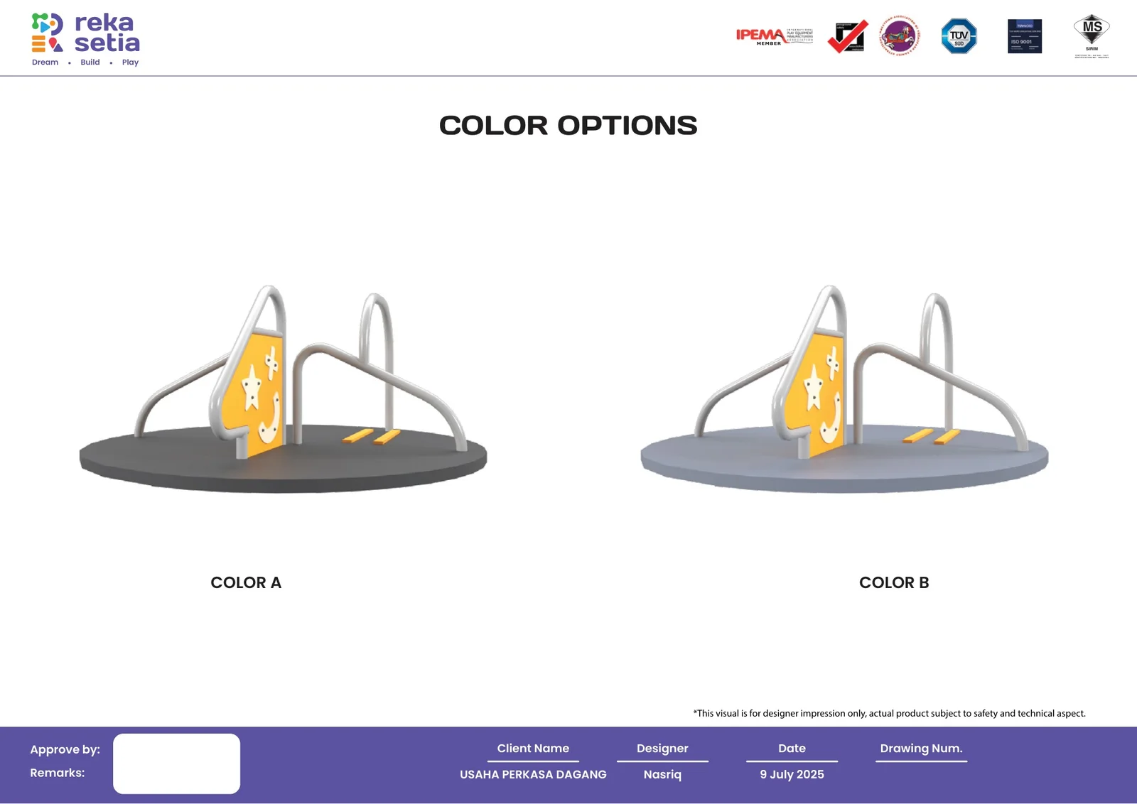 Inclusive Happy Wheel original colour alternatives
