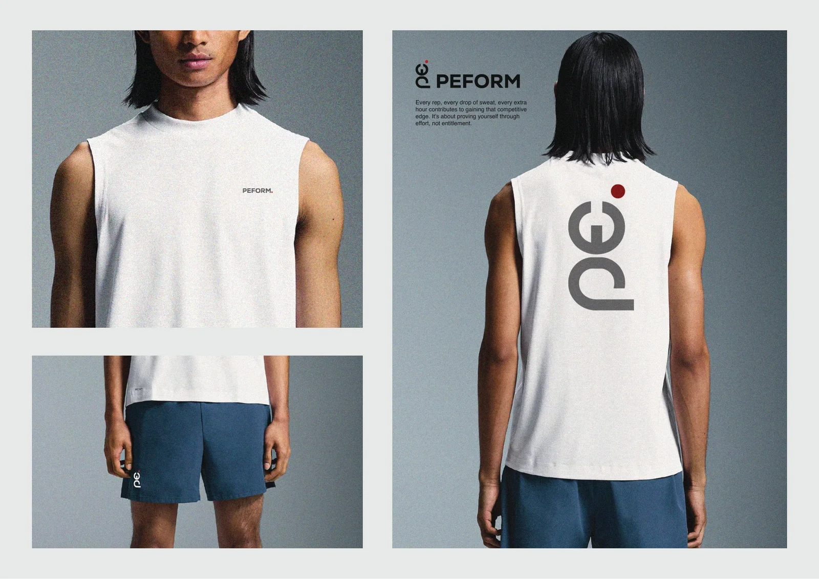 PEFORM apparel applications from the original branding artwork, page 12