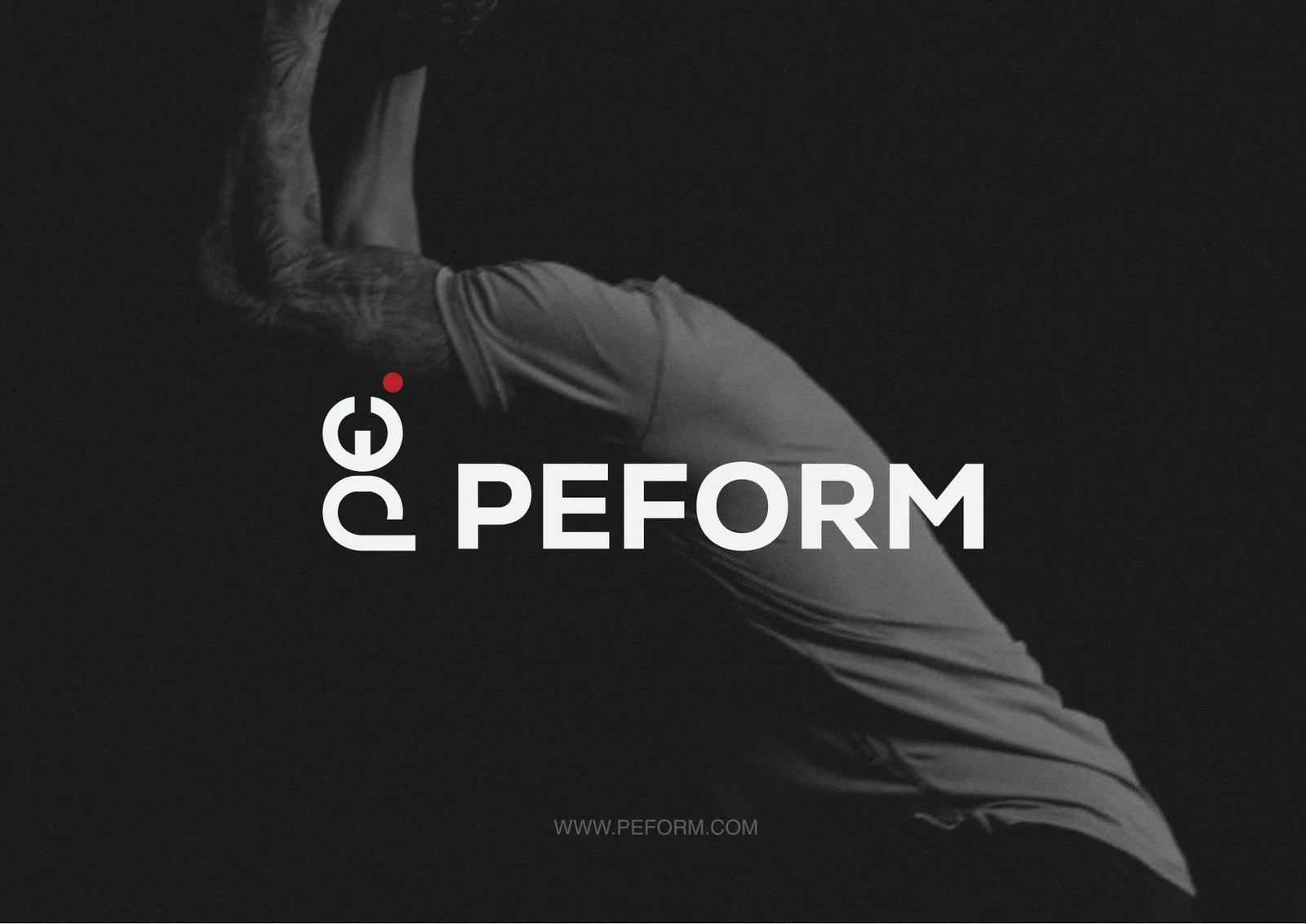 PEFORM brand application from the original branding artwork, page 7
